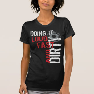 Sandbahn laufendes Nascar T-Shirt