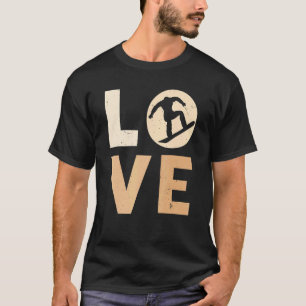 Sandboard Liebe Boardsport Sand Dune Sandboarding  T-Shirt