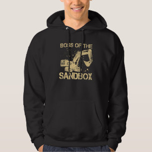 Sandbox Boss Baggertreiber - Schwere Gerätetreiber Hoodie