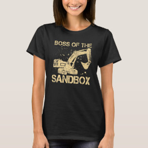 Sandbox Boss Baggertreiber - Schwere Gerätetreiber T-Shirt
