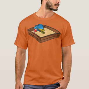 Sandbox und Spielzeug Sandpit Sand T-Shirt