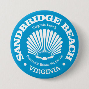 Sandbridge Beach (Muscheln) Button