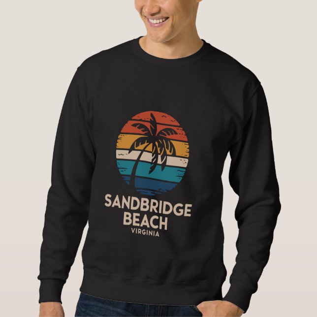 Sandbridge Beach US Virginia Sweatshirt (Vorderseite)