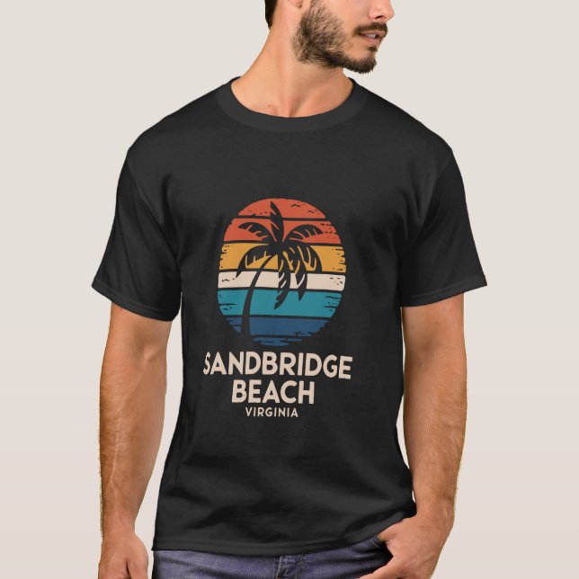 Sandbridge Beach US Virginia T-Shirt (Vorderseite)