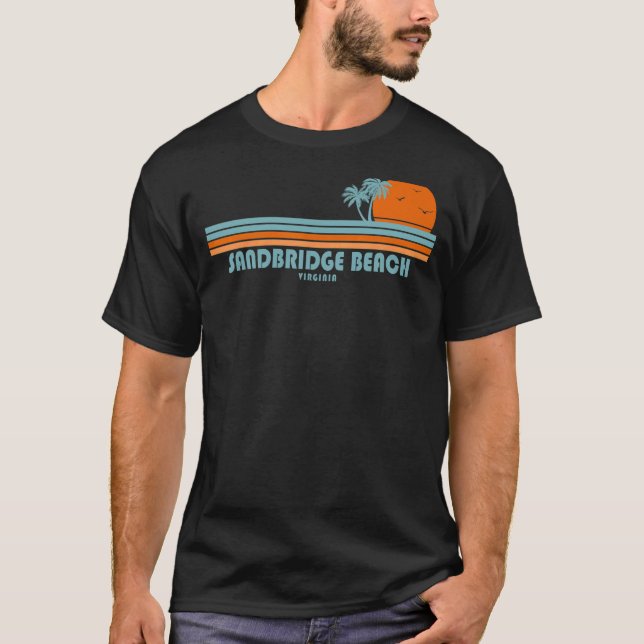 Sandbridge Beach Virginia T-Shirt (Vorderseite)