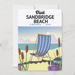 Sandbridge Beach Virginia USA, Einladung