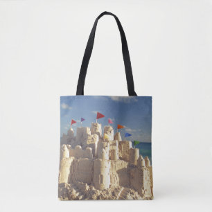 Sandcastle auf Strand