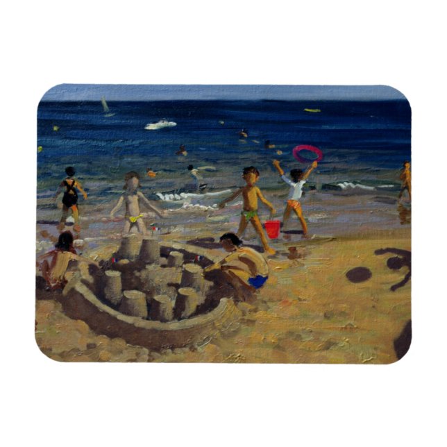 Sandcastle Frankreich 1999 Magnet (Horizontal)