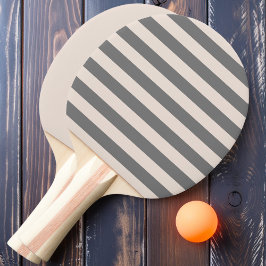 Sandcastle Pink Polo Streifen und Solid Tischtennis Schläger