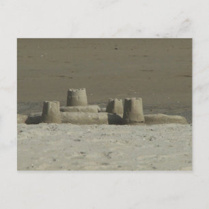 Sandcastle Postkarte