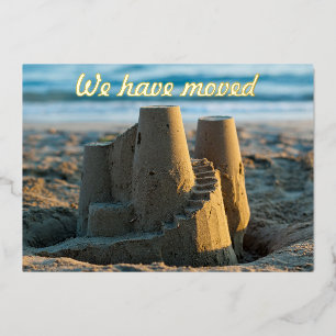 Sandcastle We have Moved Funny Moving Ankündigung