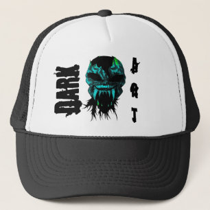 SandDevil Fernlastfahrer-Kappe vDarkArtAquaDevil Truckerkappe