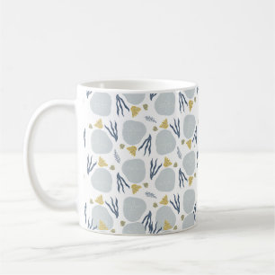 Sanddollar-Muschelstrand-Muster Strand Kaffeetasse