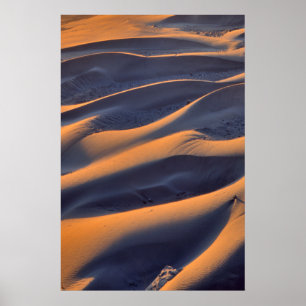 Sanddünen-Abstrakt Poster