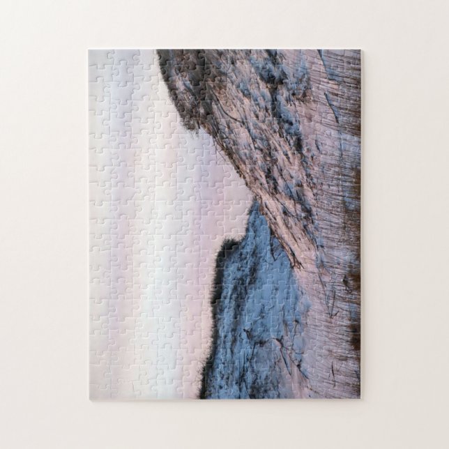 Sanddünen in der Abenddämmerung Puzzle (Vertikal)