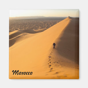 Sanddünen in Marokko Magnet