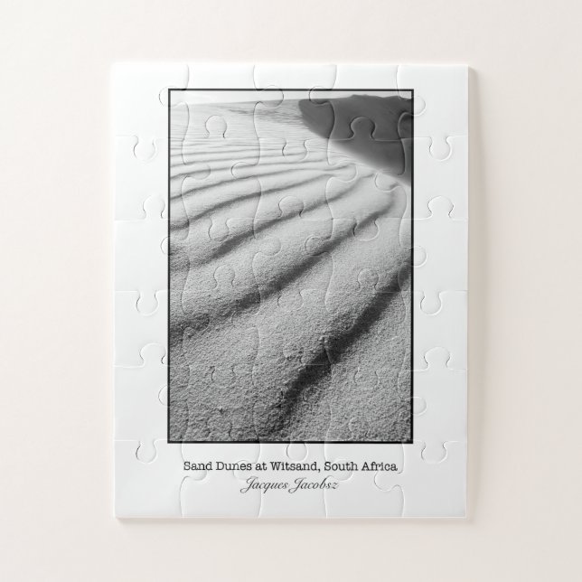 Sanddünen in Witsand, Südafrika Puzzle (Vertikal)