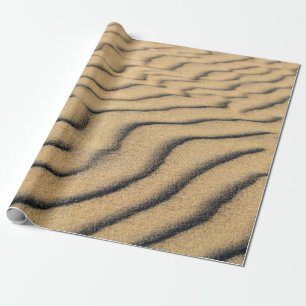 Sanddünen mit Sandstrand Geschenkpapier