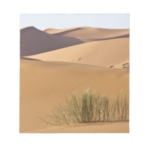Sanddünen, Sahara-Wüste, Marokko Notizblock