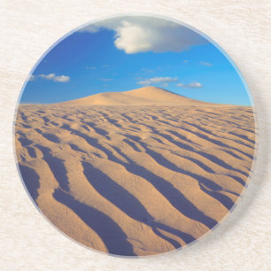 Sanddünen und Wolken Getränkeuntersetzer