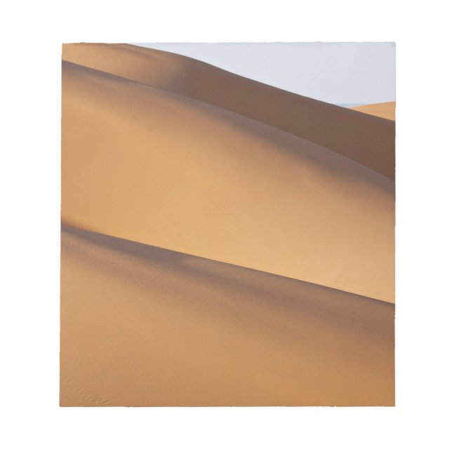Sanddünen, Wüste Sahara, Marokko 2 Notizblock (Vorderseite)