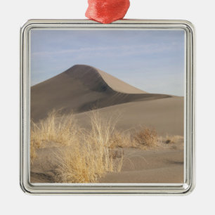 Sanddünenformationen. Bruneau Dunes Staat Park 2 Silbernes Ornament