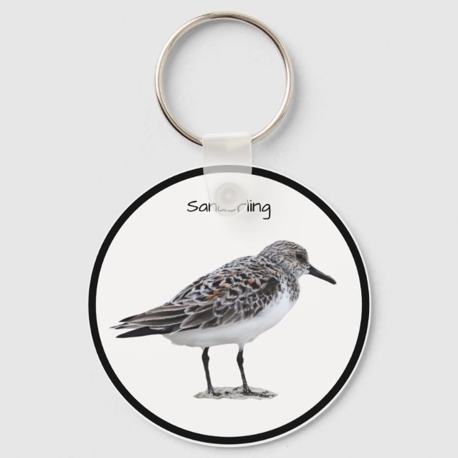 Sanderling Schlüsselanhänger (Vorderseite)