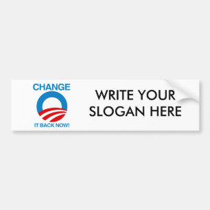 SANDERN SIE ES JETZT UM AUTOAUFKLEBER