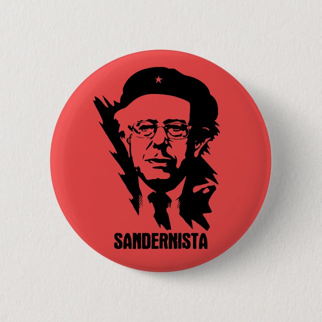 Sandernista Button (Vorderseite)