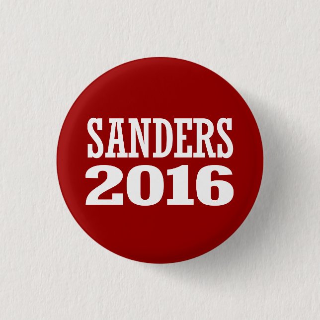 SANDERS 2016 BUTTON (Vorderseite)