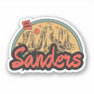 Sanders, Arizona-Sticker Aufkleber