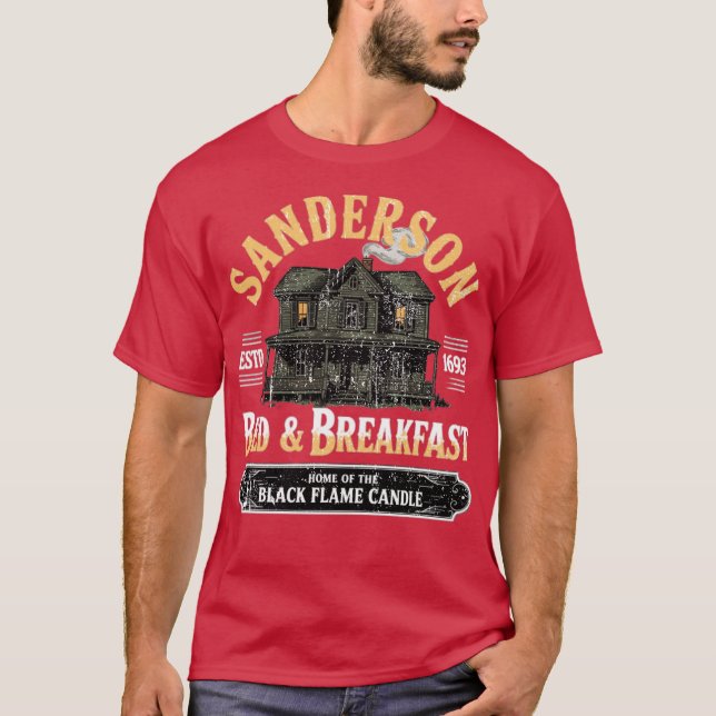 Sanderson Bed & Breakfast ESTD 1693 T-Shirt (Vorderseite)