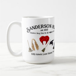 Sanderson Inn Halloween Tasse