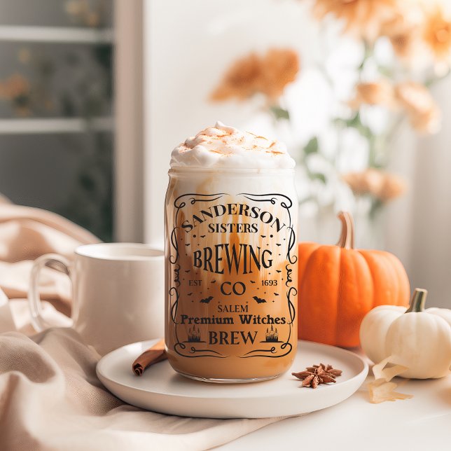 Sanderson Sisters Brewing Co Ber Can Glass Dosenglas (Von Creator hochgeladen)