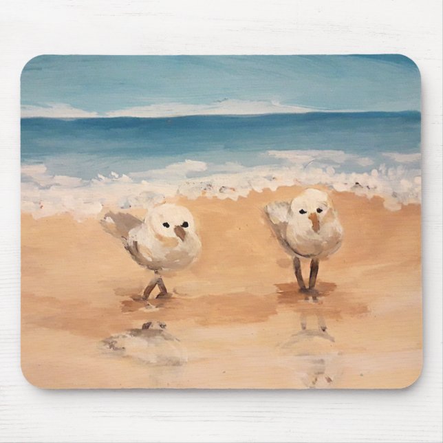 Sandfänger am Sea Shore Mouse Pad Mousepad (Vorne)