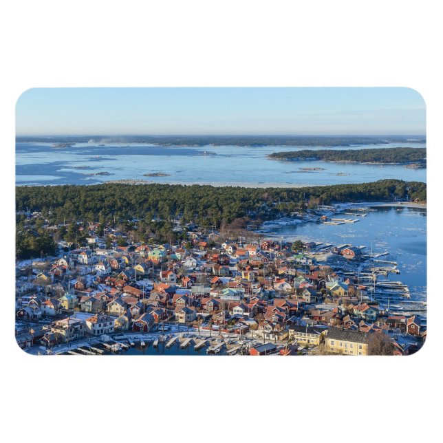 Sandhamn, Stockholm Archipel, Schweden Magnet (Horizontal)