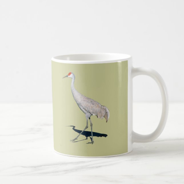 Sandhill Kran-Tasse Tasse (Rechts)