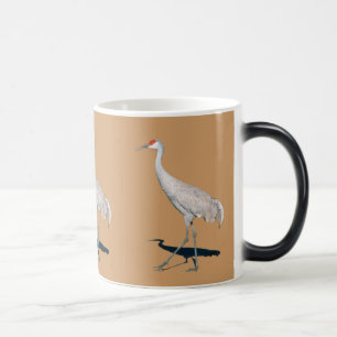 Sandhill Kran verwandeln Tasse