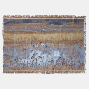Sandhill Kran-Vogel-Decke Decke