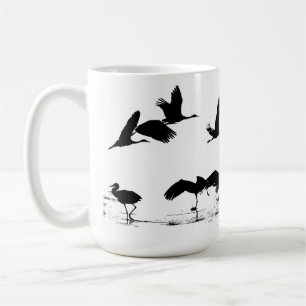 Sandhill Kran-Vogel-Tier-Tier-Tasse Kaffeetasse