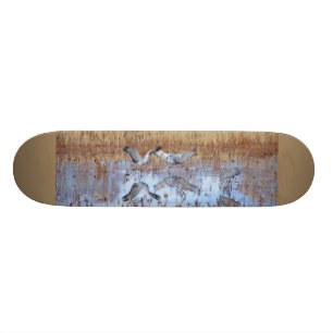 Sandhill streckt Fotografie-Skateboard Skateboard