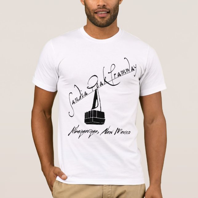 Sandia Höchstluftstraßenbahn T-Shirt (Vorderseite)