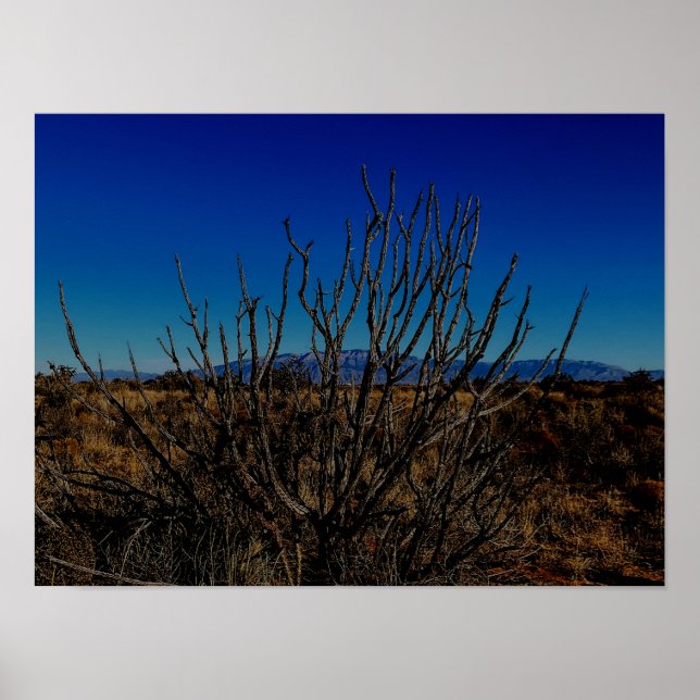 Sandia Mountains Albuquerque  Poster (Vorne)
