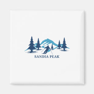 Sandia Peak New Mexico Ski Resort Skifahren _1 Magnet