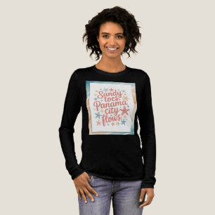 Sandige Zehen, Panama City Flows Tri-Blend Shirt