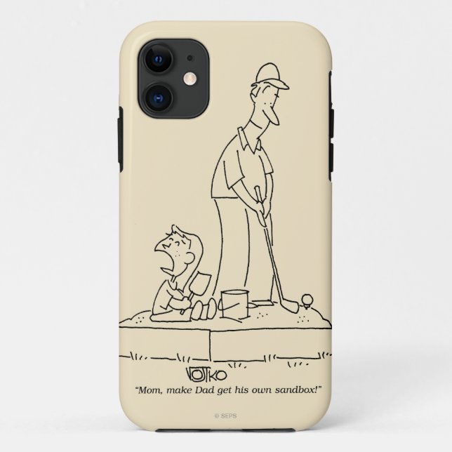 Sandkasten Case-Mate iPhone Hülle (Rückseite)