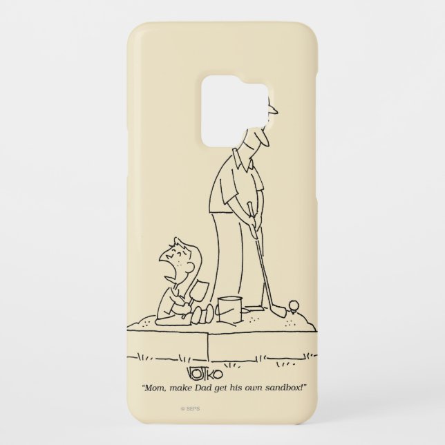 Sandkasten Case-Mate Samsung Galaxy Hülle (Rückseite)