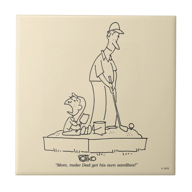 Sandkasten Fliese (Vorderseite)