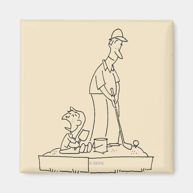 Sandkasten Magnet (Vorne)