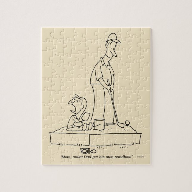 Sandkasten Puzzle (Vertikal)